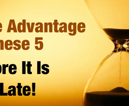 5 Before 5! Take Advantage of These 5 Before It’s Too Late!