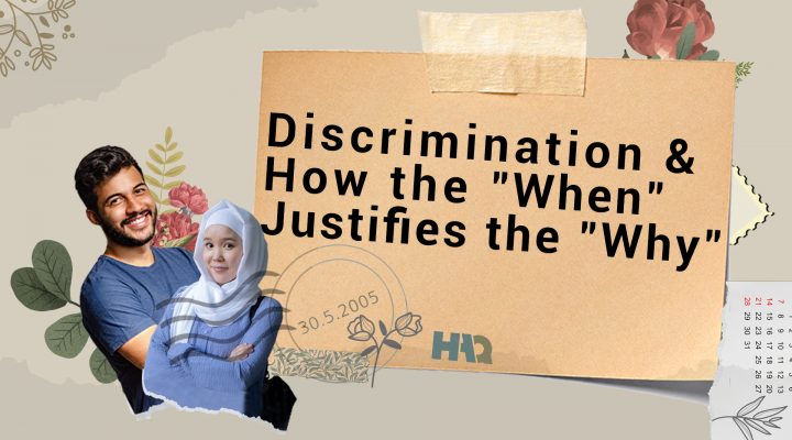 A Righteous Discrimination!